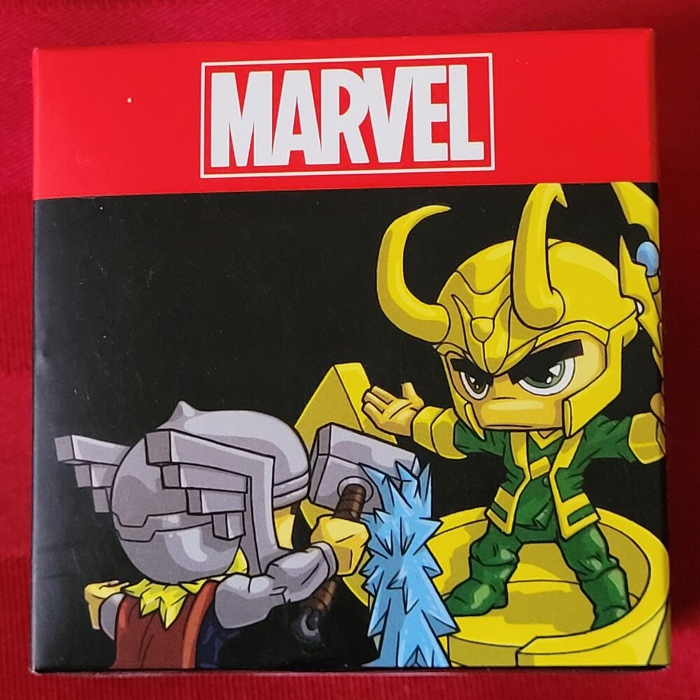 2017, MARVEL COLLECTOR SERIES, THOR VS. LOKI ACTION FIGURES, MINT IN PACKAGE!!!